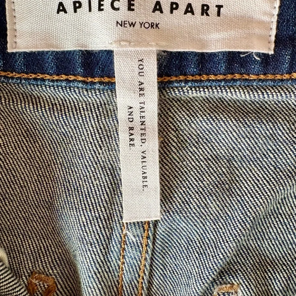 Apiece Apart Merida Jeans in Tulum - Sz 26 - Brand New with Tags - Picture 4 of 12